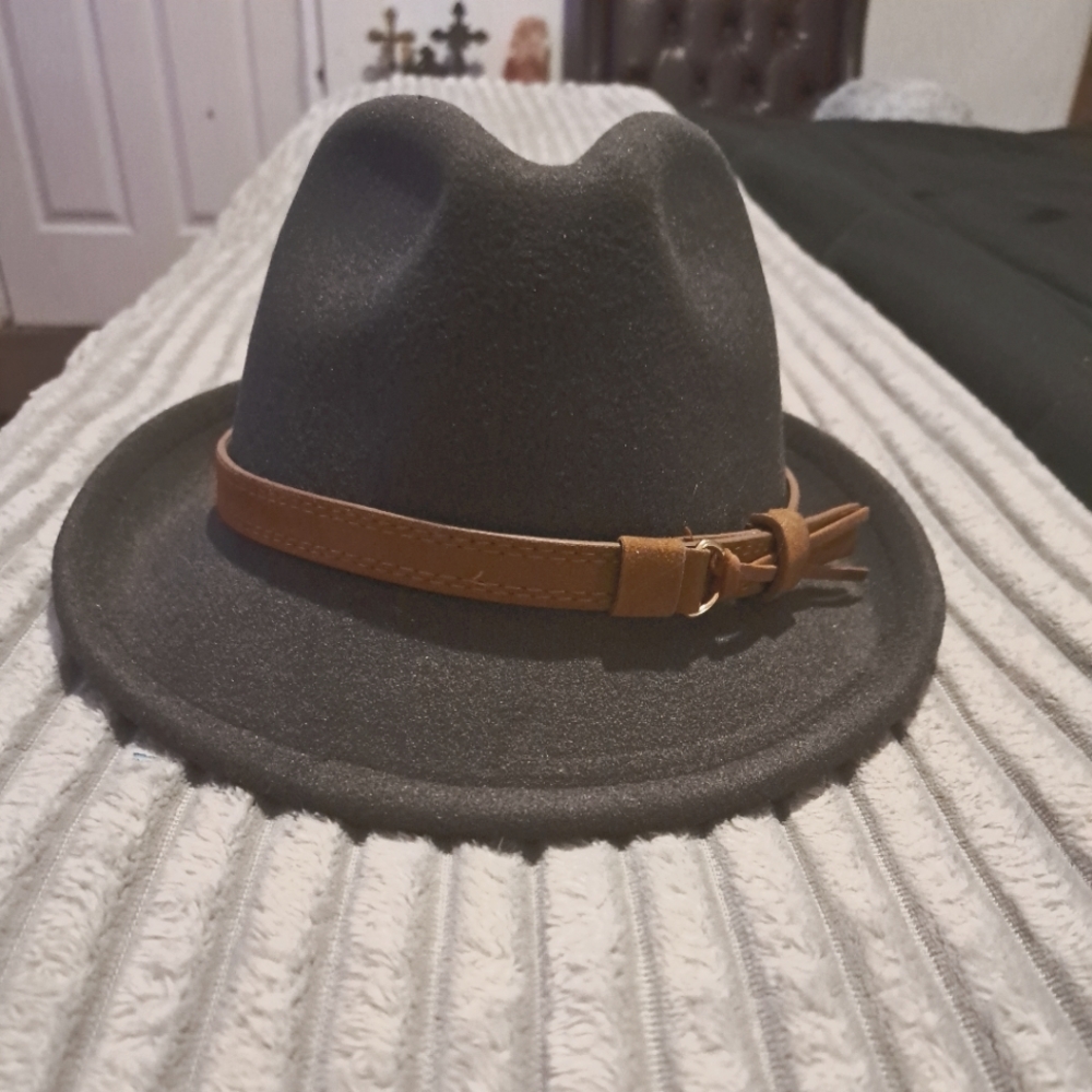 Men's gangster fedora hat